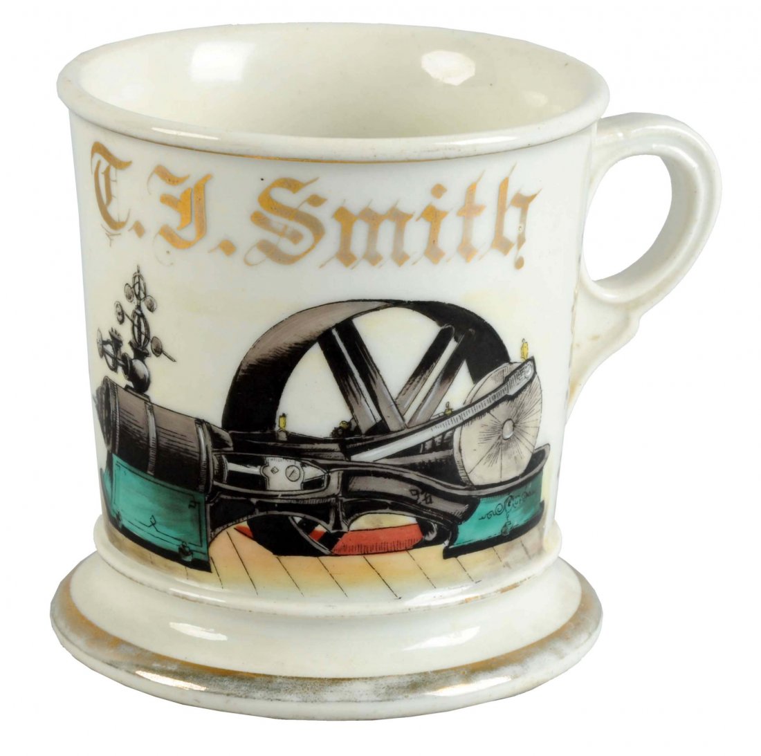 Steam Powered Engine Shaving Mug (1 of 2)