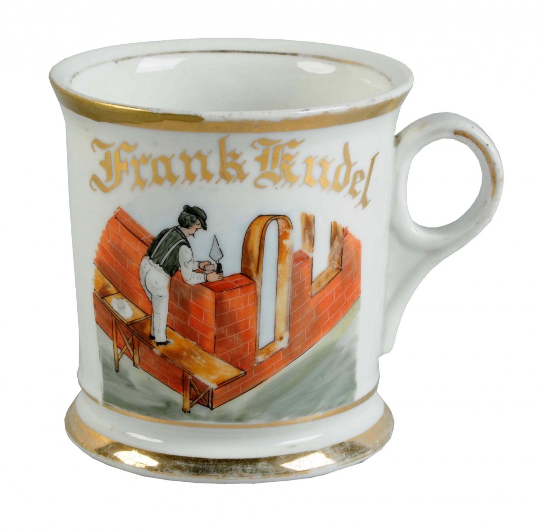 Bricklayer Mason Shaving Mug (1 of 2)