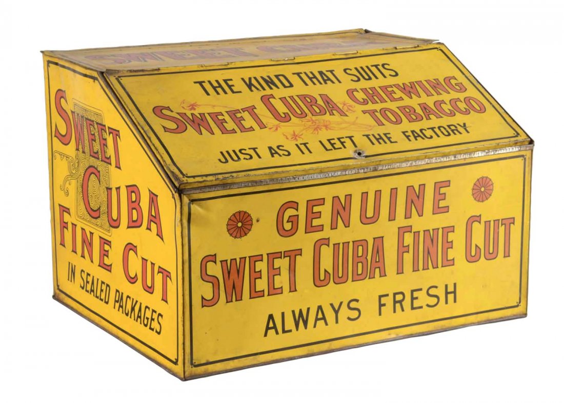 Large Sweet Cuba Chewing Tobacco Tin (1 of 3)