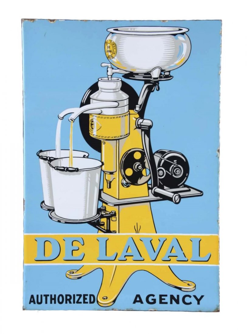 De Laval Authorized Agency Flange Sign (1 of 2)