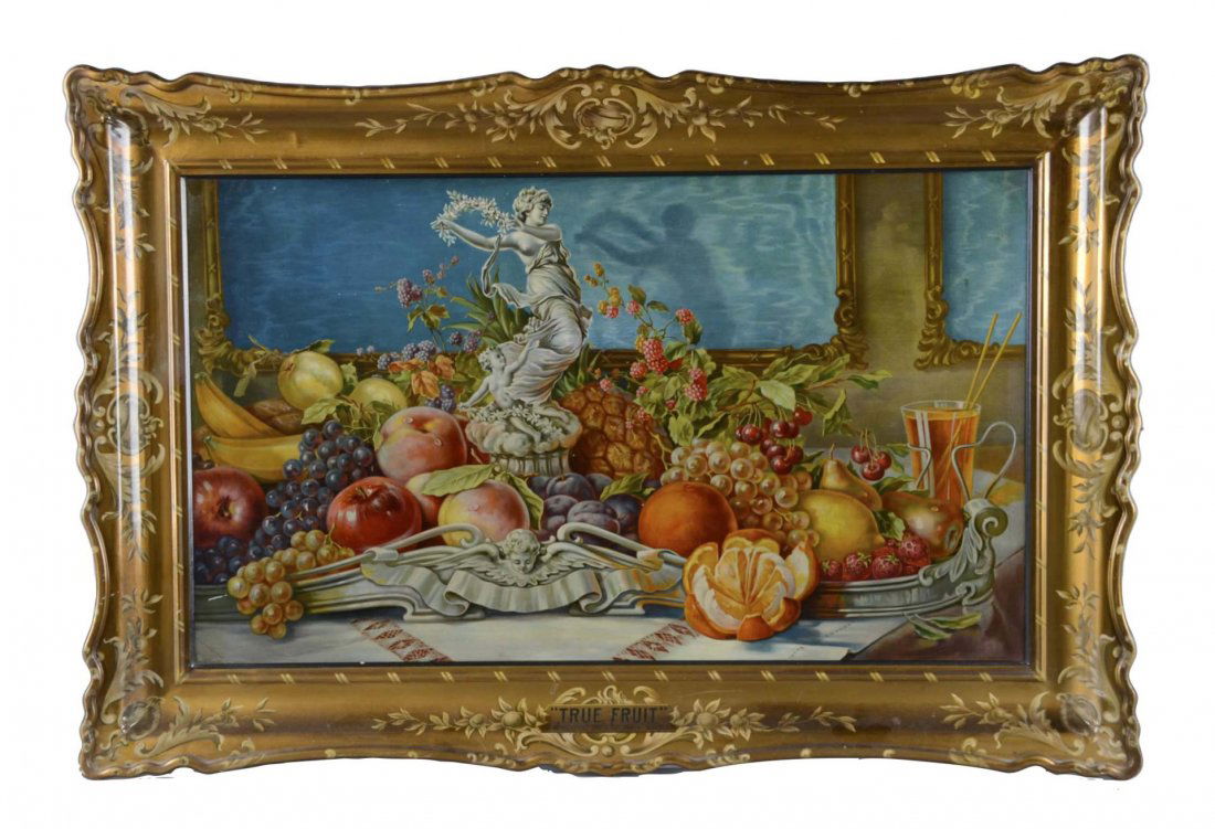 J. Hungerford Smith Co. "True Fruit" Tin Sign (1 of 1)