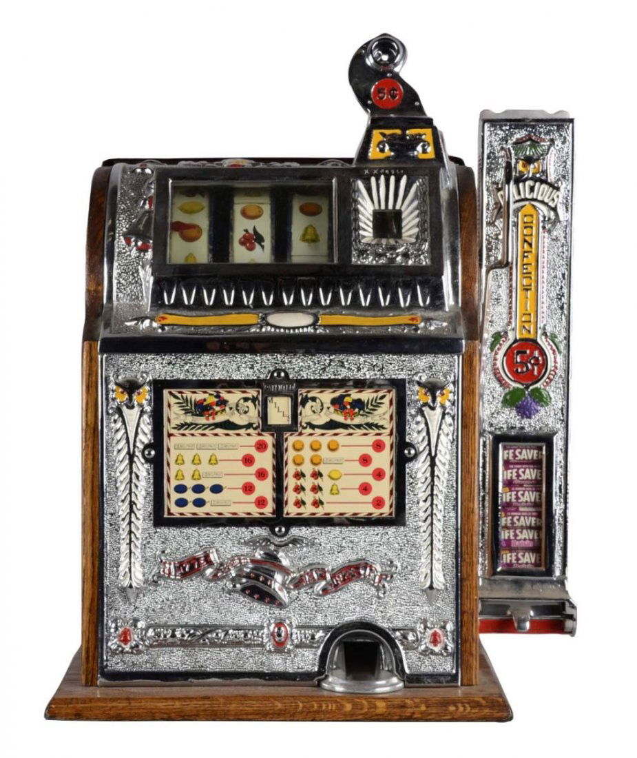 **5¢ Mills Regular O.K. Mint Vendor Slot Machine (1 of 5)