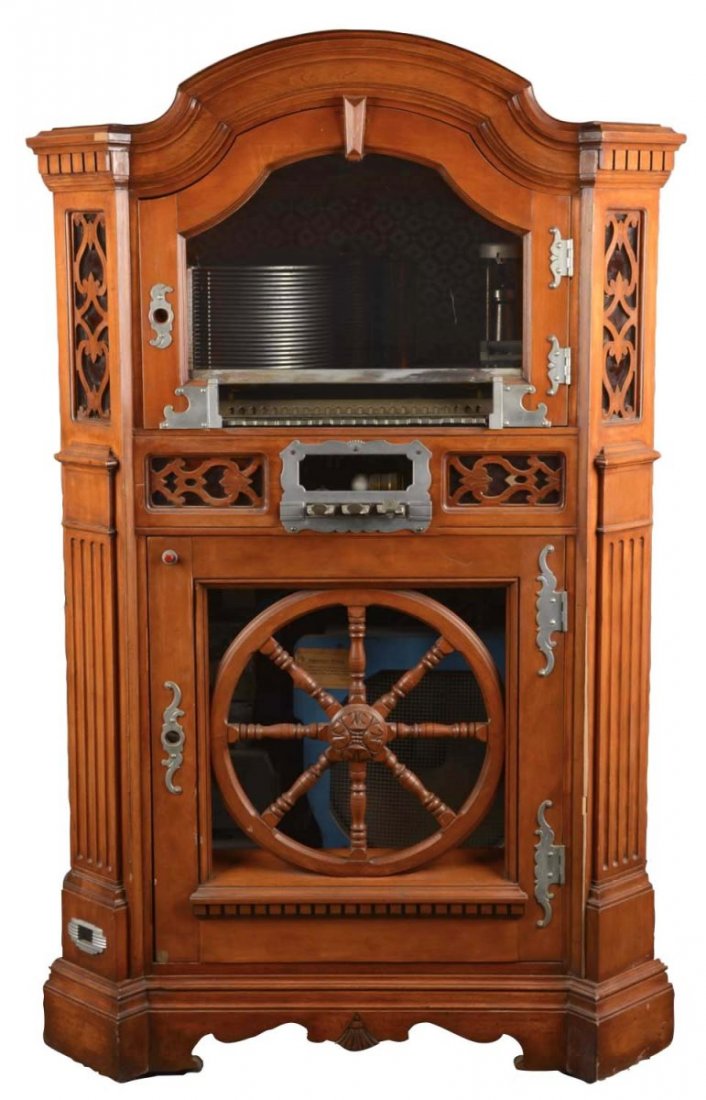 MultiCoin Wurlitzer Wagon Wheel Jukebox