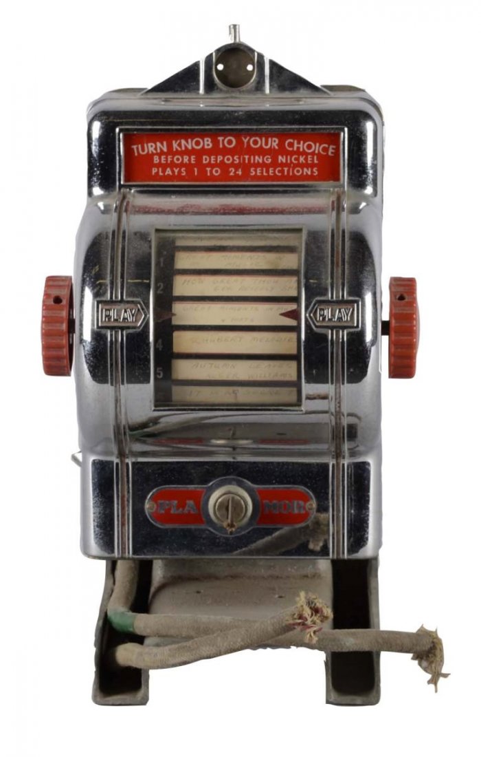5¢ Packard Remote Jukebox Wall Box (1 of 1)
