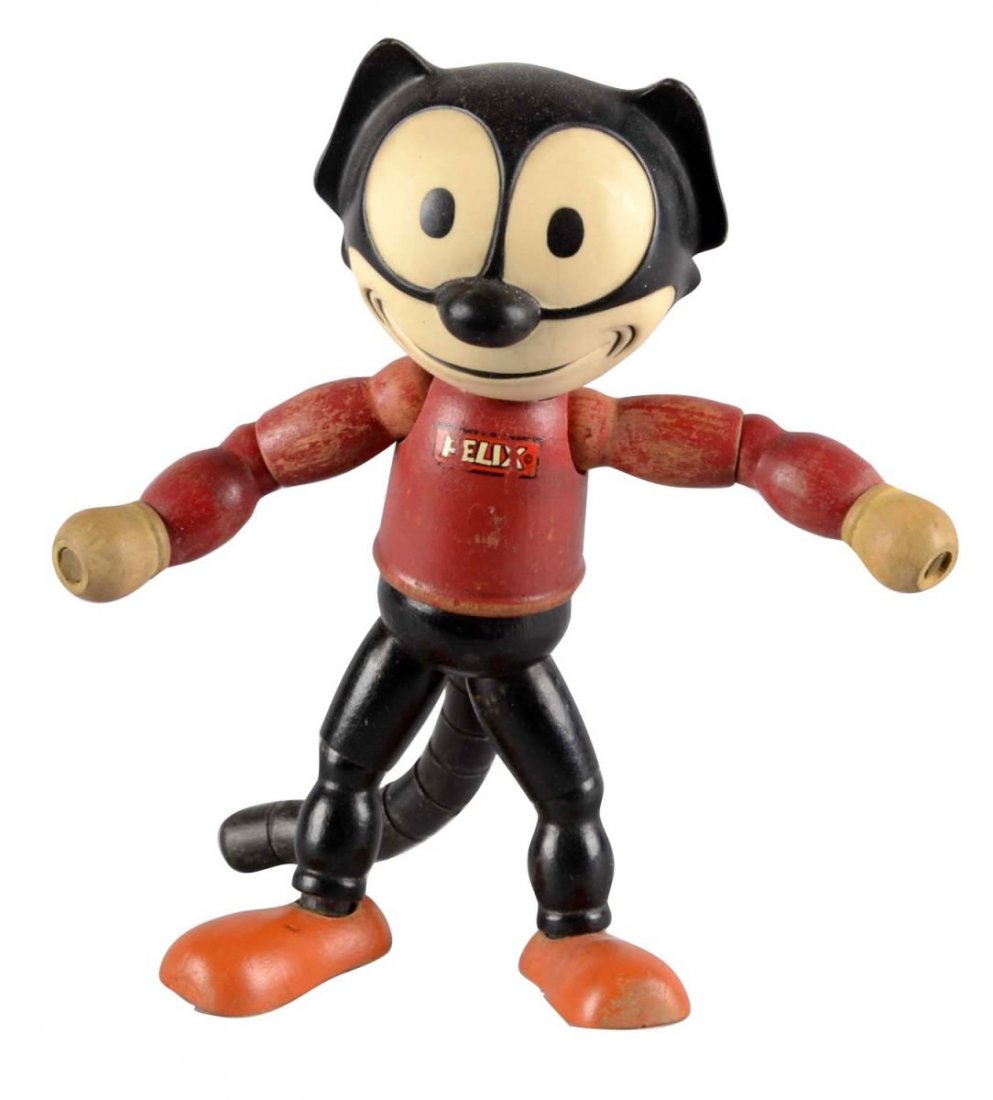 Felix Wooden And Rubber Jointed Doll - Jan 31, 2016 | Dan Morphy Auctions in NV