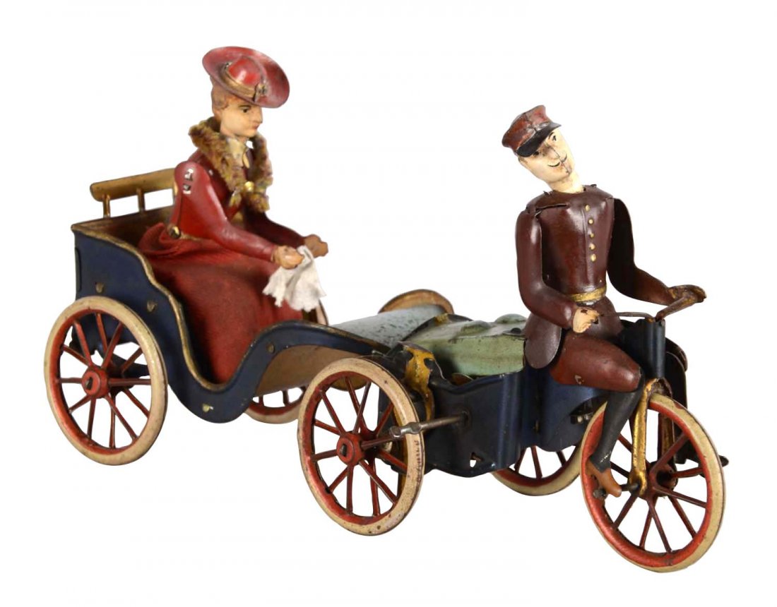 Lehmann Mechanical Tin Lithographed Anxious Bride (1 of 2)