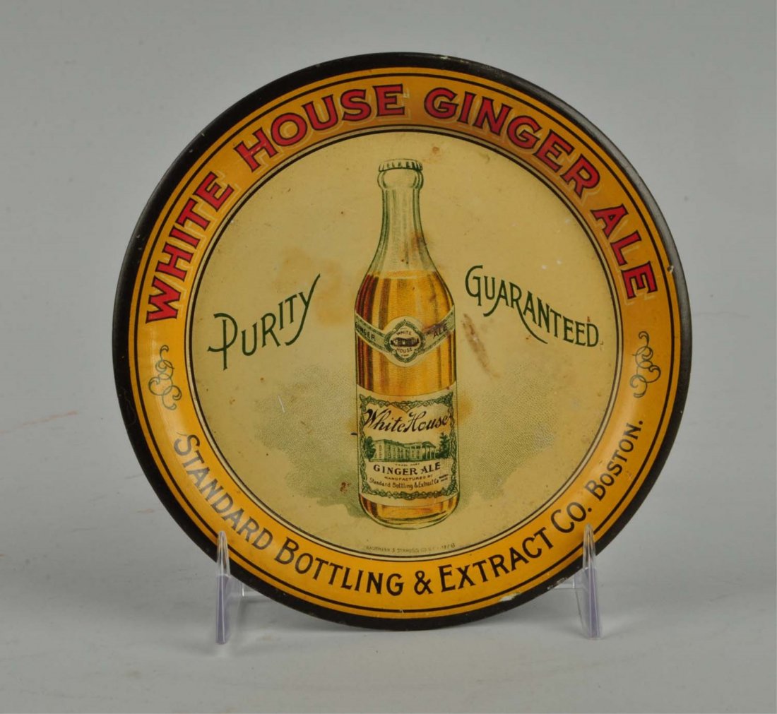 White House Ginger Ale Tip Tray. (1 of 1)