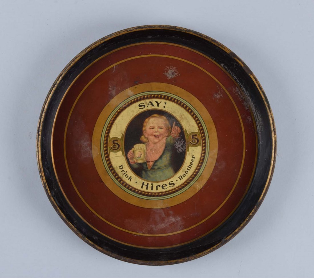 Hires Root Beer Ugly Kid Advertising Tray. (1 of 1)