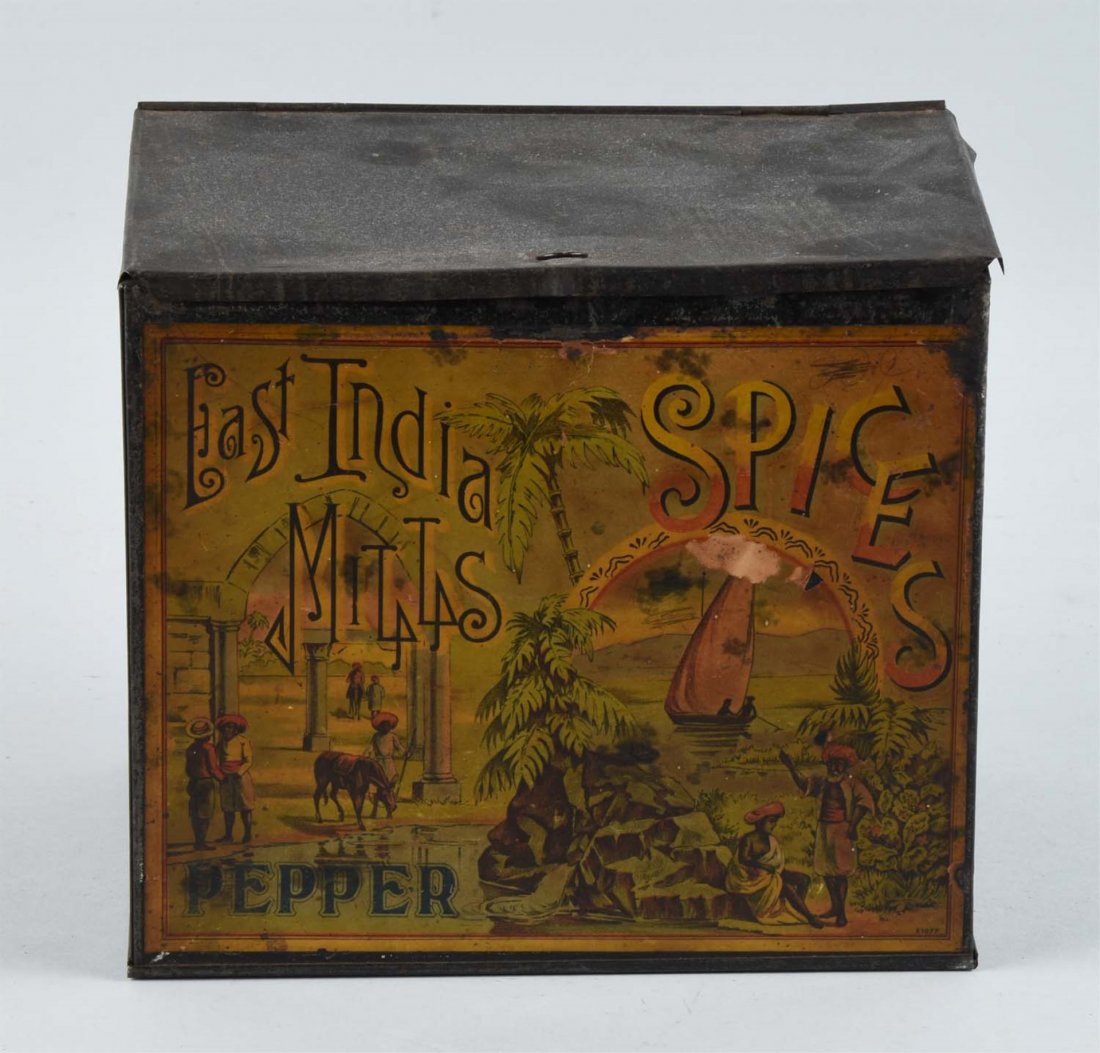 East India Mills Pepper and Spices Box. (1 of 1)