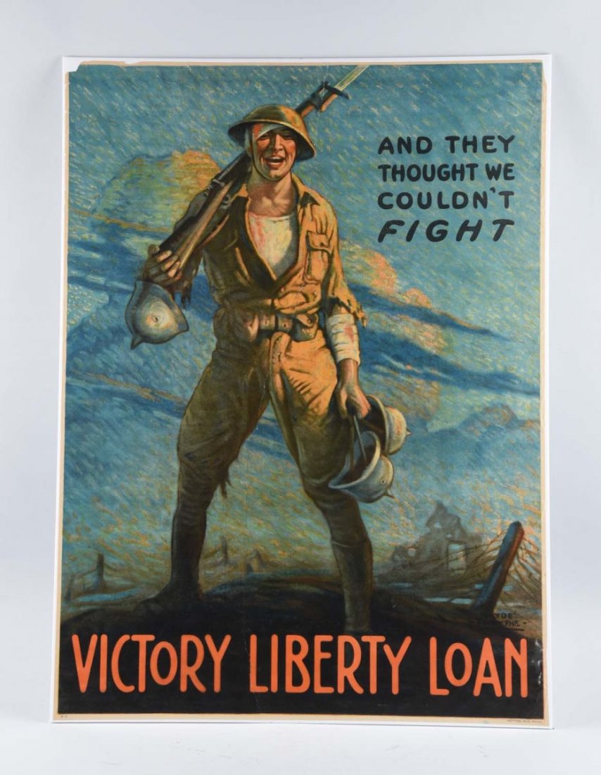 World War I Victory Liberty Loans Poster. (1 of 1)
