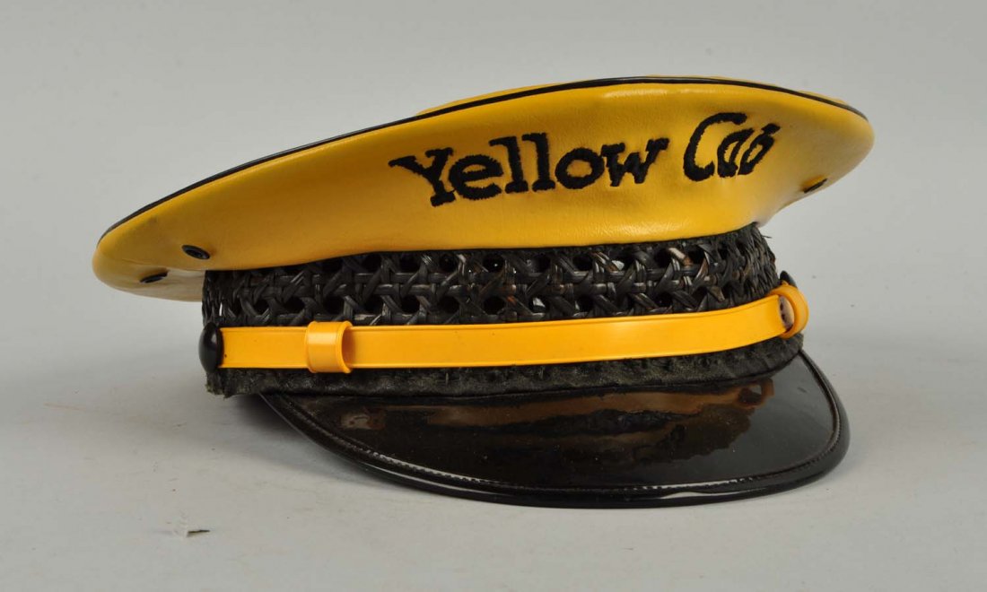 Vintage Yellow Cab Drivers Cap. (1 of 2)