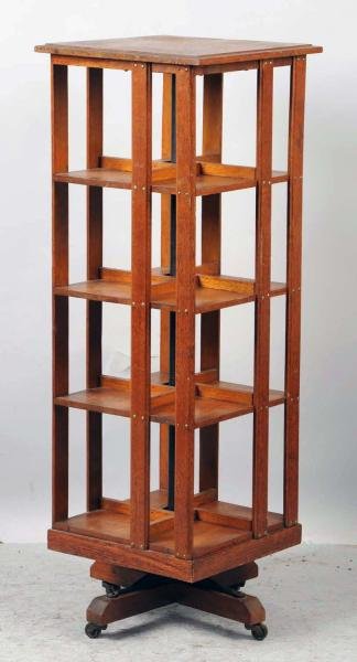 Revolving Arts & Crafts Bookcase by Danner. (1 of 1)