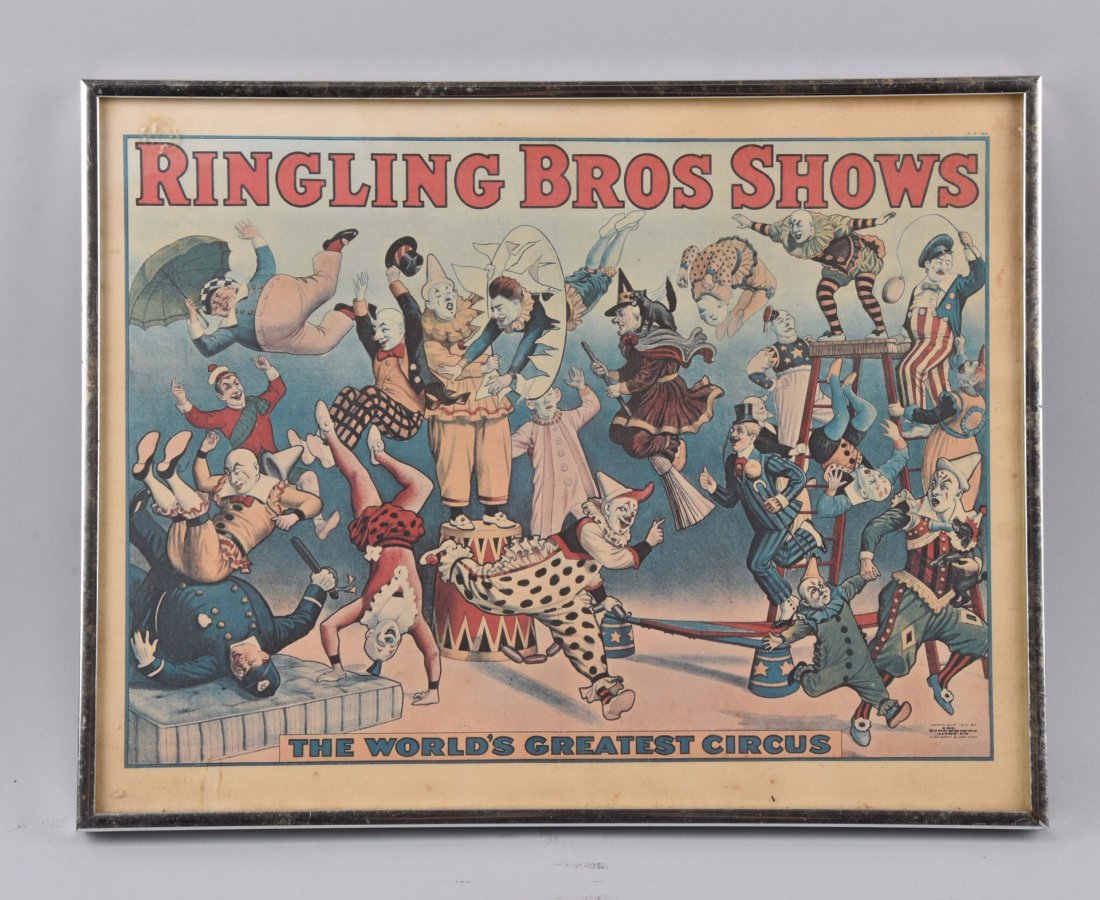 Ringling Bros. Circus Poster. (1 of 1)