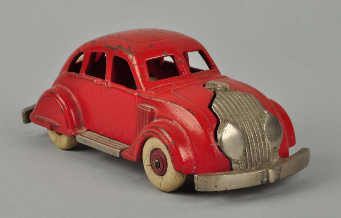 Cast Iron Hubley Chrysler Airflow Car. (1 of 3)