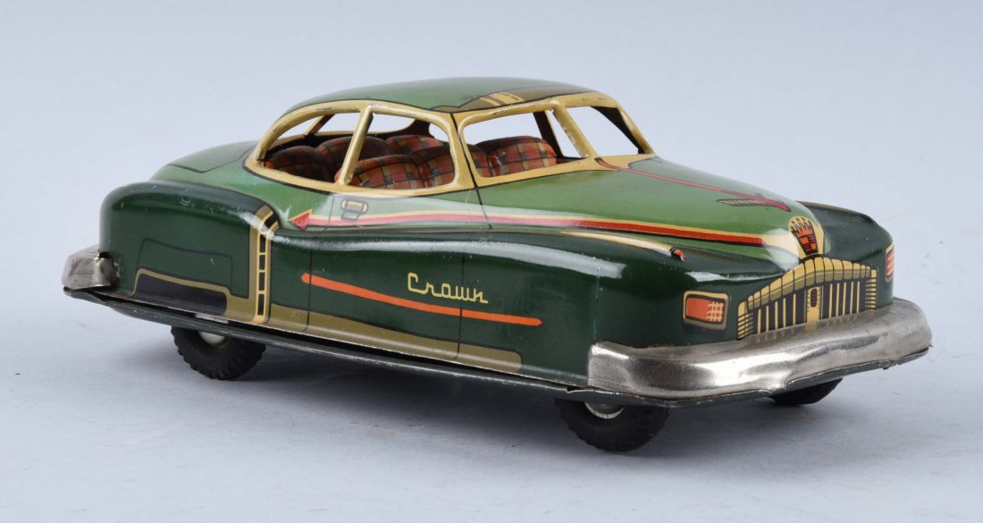 Japanese Tin Litho Friction Crown Automobile. (1 of 1)