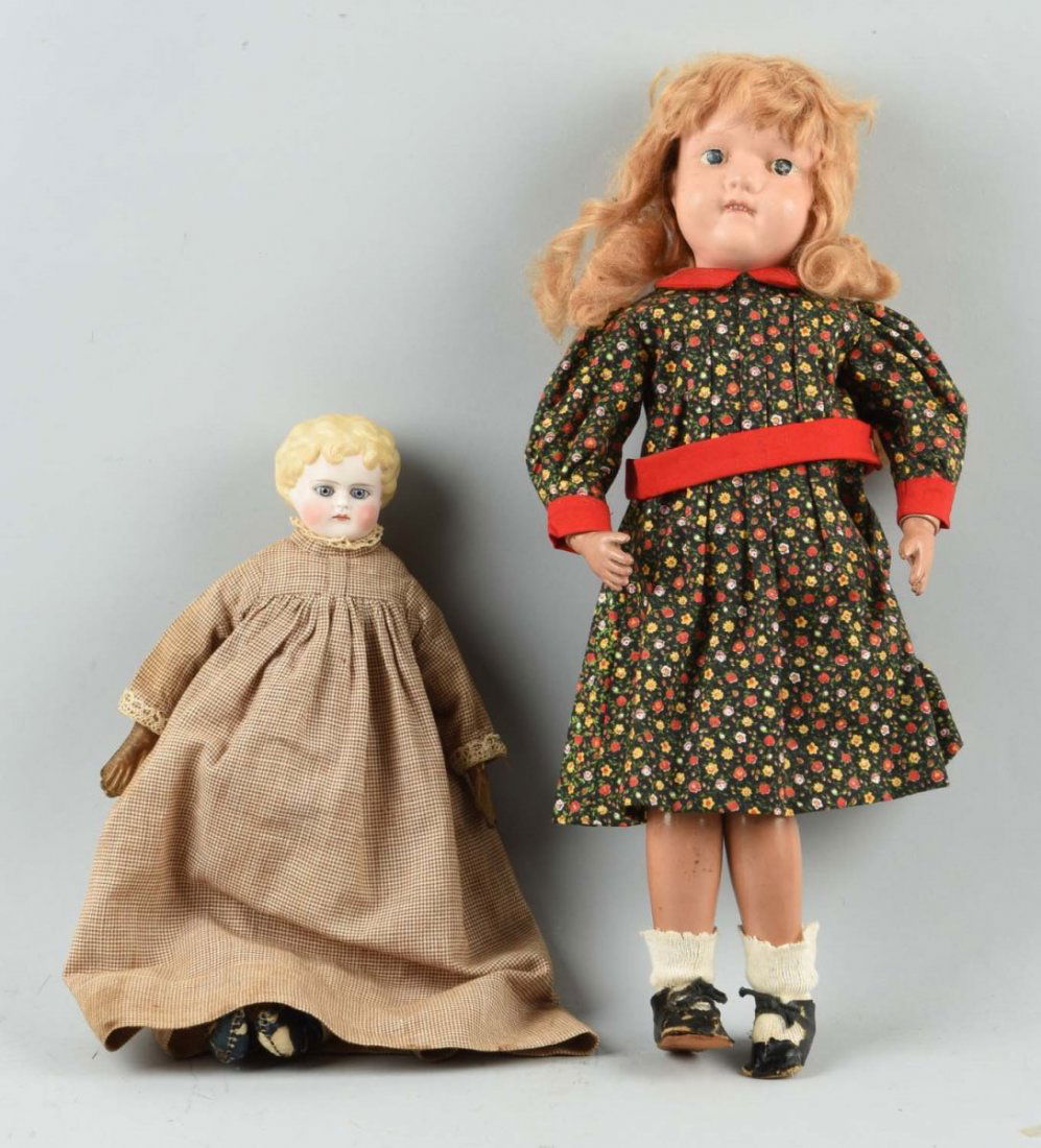 Lot Of 2: Vintage Dolls. (1 of 1)