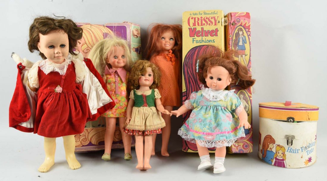 An Assortment of Vinyl Dolls. (1 of 1)