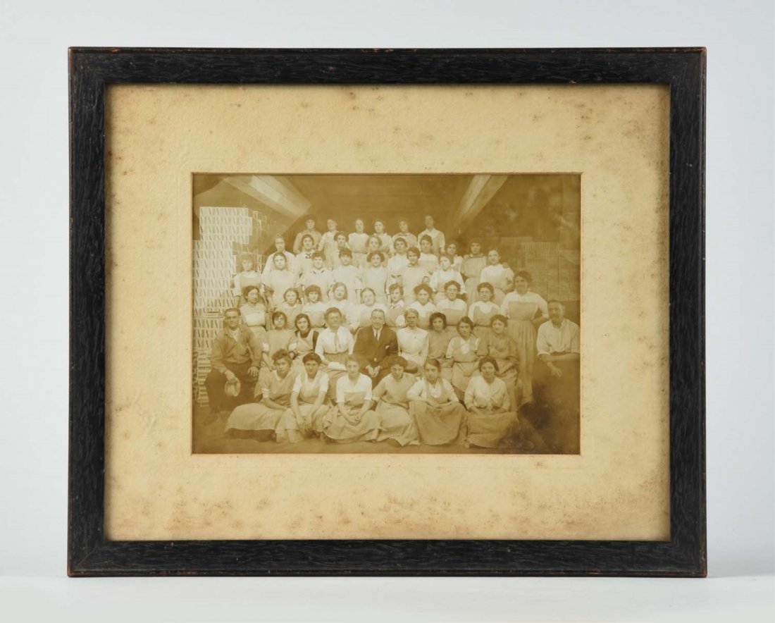 Early Photo of Women Factory Workers. (1 of 1)