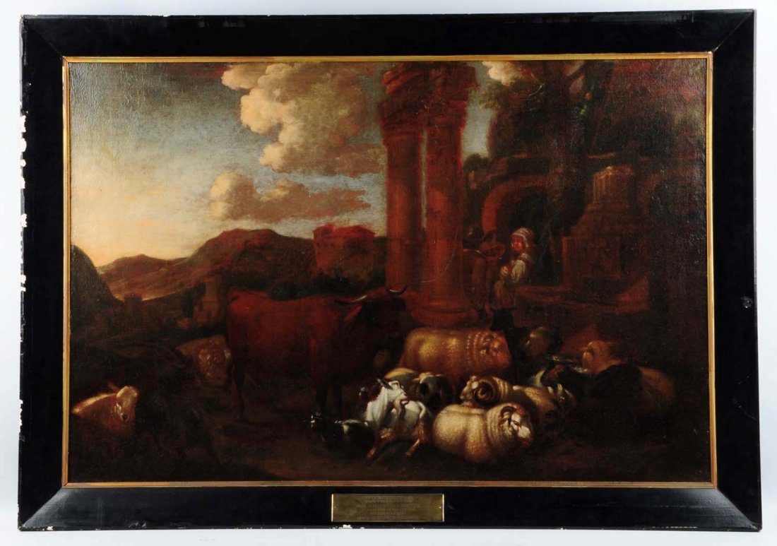 15th Century Painting - Paul Potter School. (1 of 5)