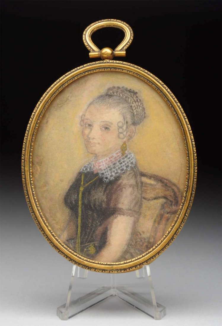 Miniature Portrait Of Lady. (1 of 2)