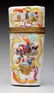 Early Porcelain Embossed Hand Painted Hinged Box.