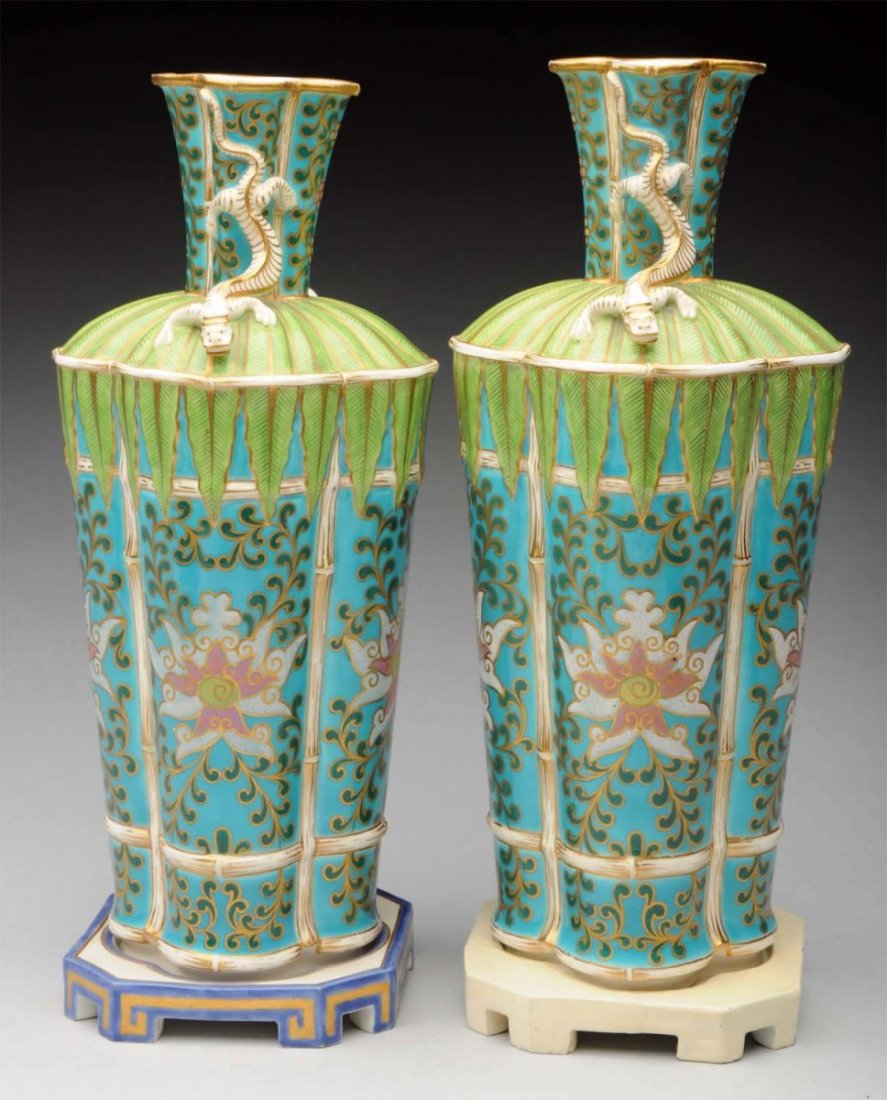 Lot Of 2: Royal Worcester Vases. (1 of 3)