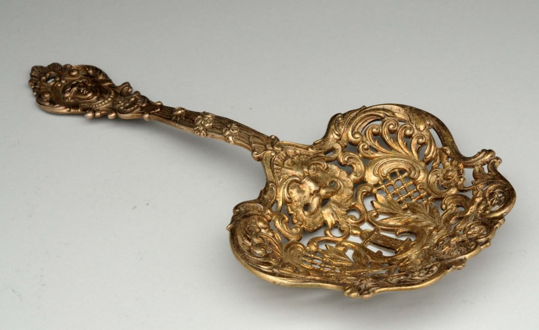 Gorham Sterling Large Nut Spoon. (1 of 4)