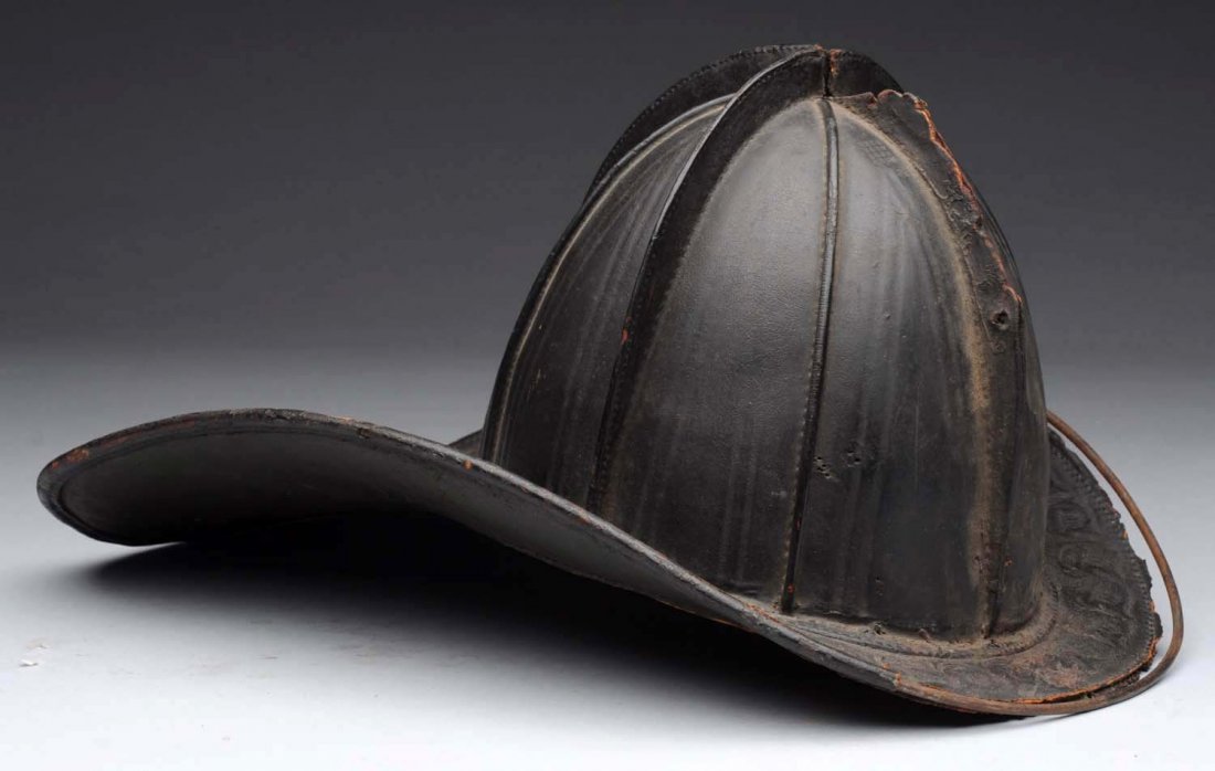 Antique Firefighter Helmet. (1 of 4)