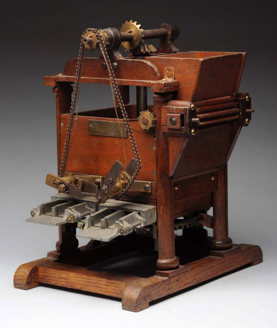 Unusual Patent Model of Farm Machinery. (1 of 3)