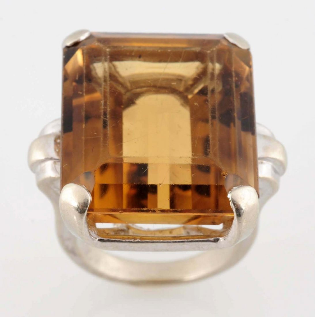 Smokey Quartz & 10k Gold Ring. (1 of 8)