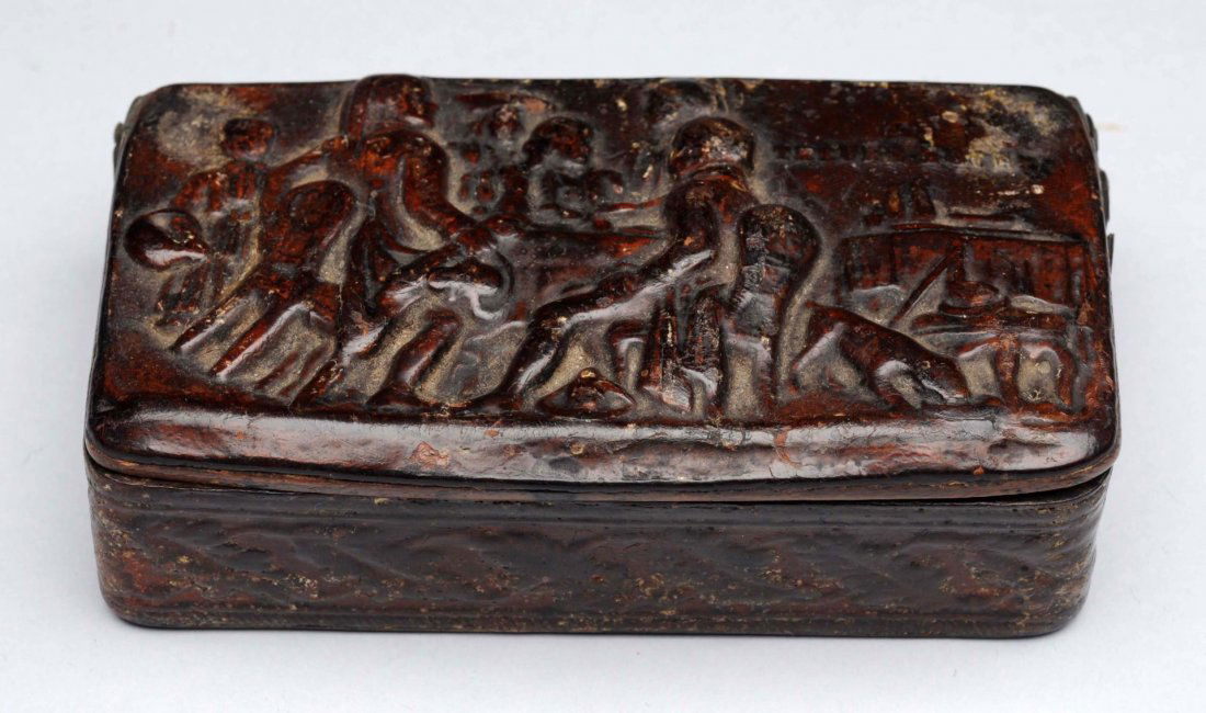 Late 18th Century Wooden Box. (1 of 2)