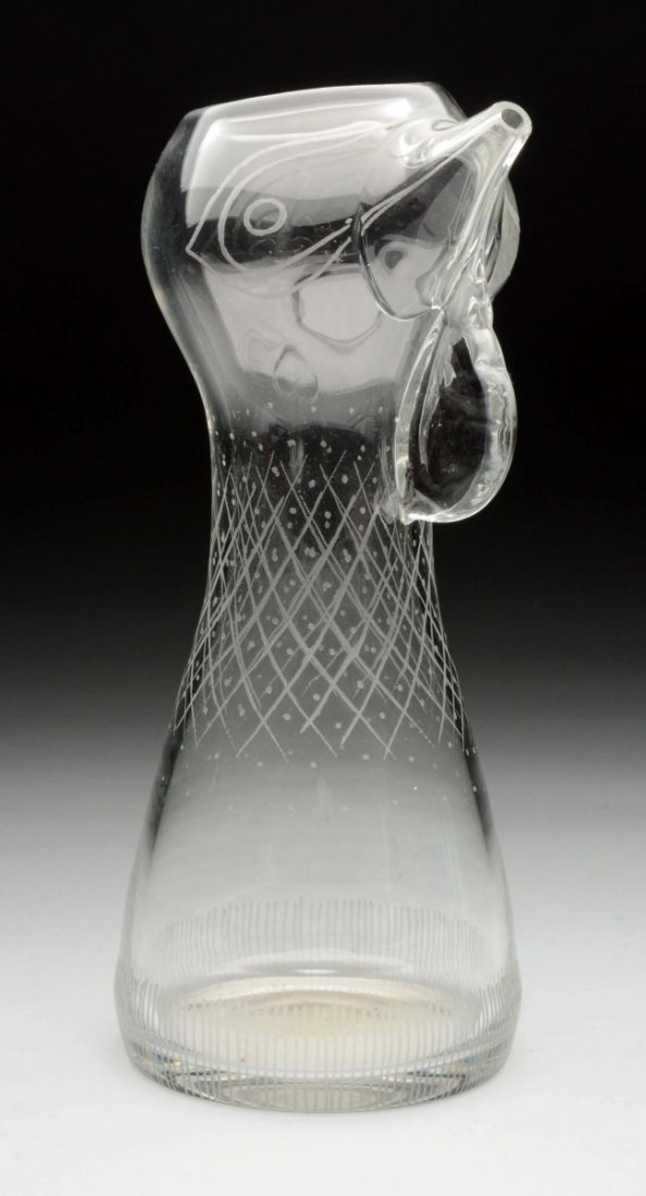 Blown Glass Pitcher. (1 of 2)