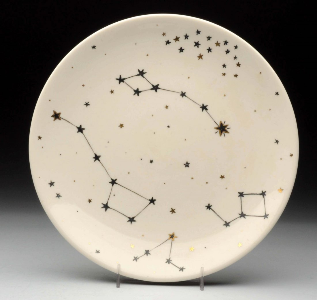 Waylande Gregory Plate With Star Constellations. (1 of 2)