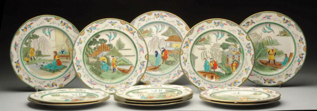 Set Of 12: Royal Doulton Plates. (1 of 1)