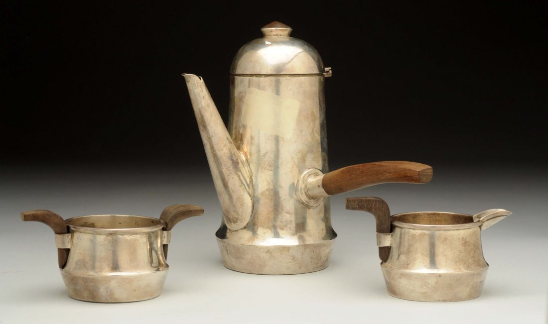 A Spratling Sterling Coffee Set. (1 of 3)