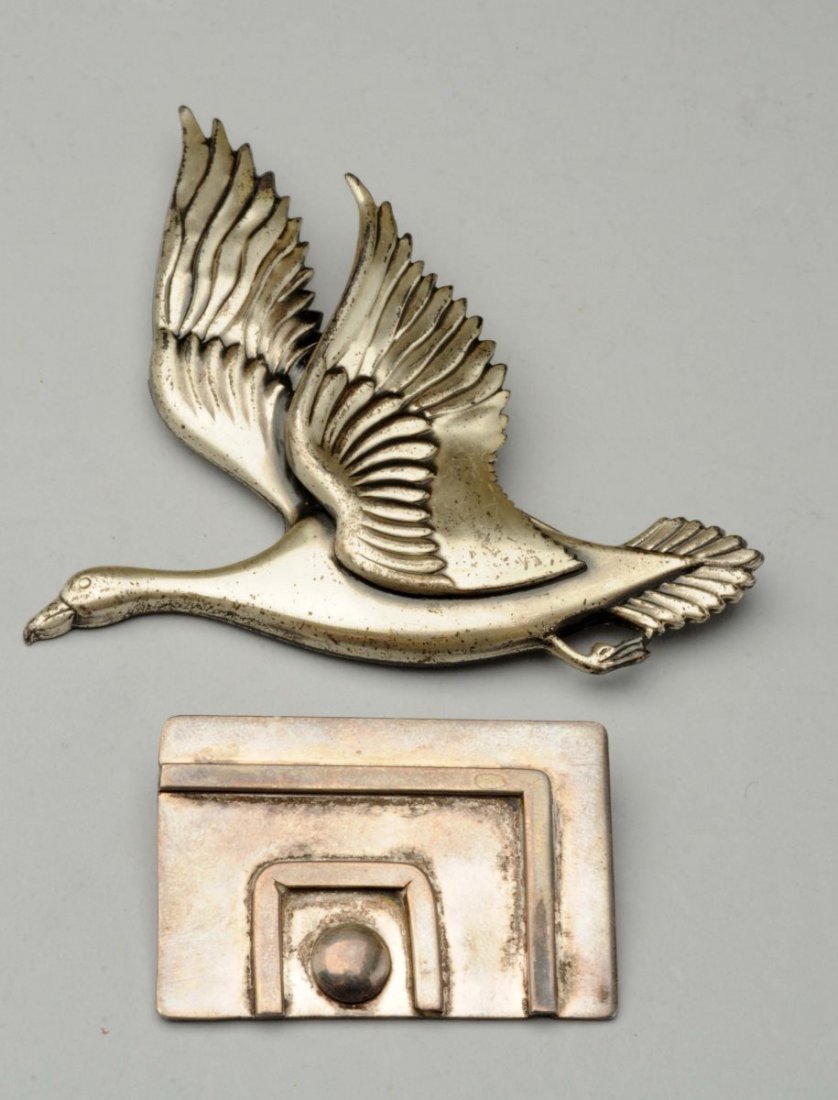 Sterling Sliver Abstract Pins. (1 of 3)