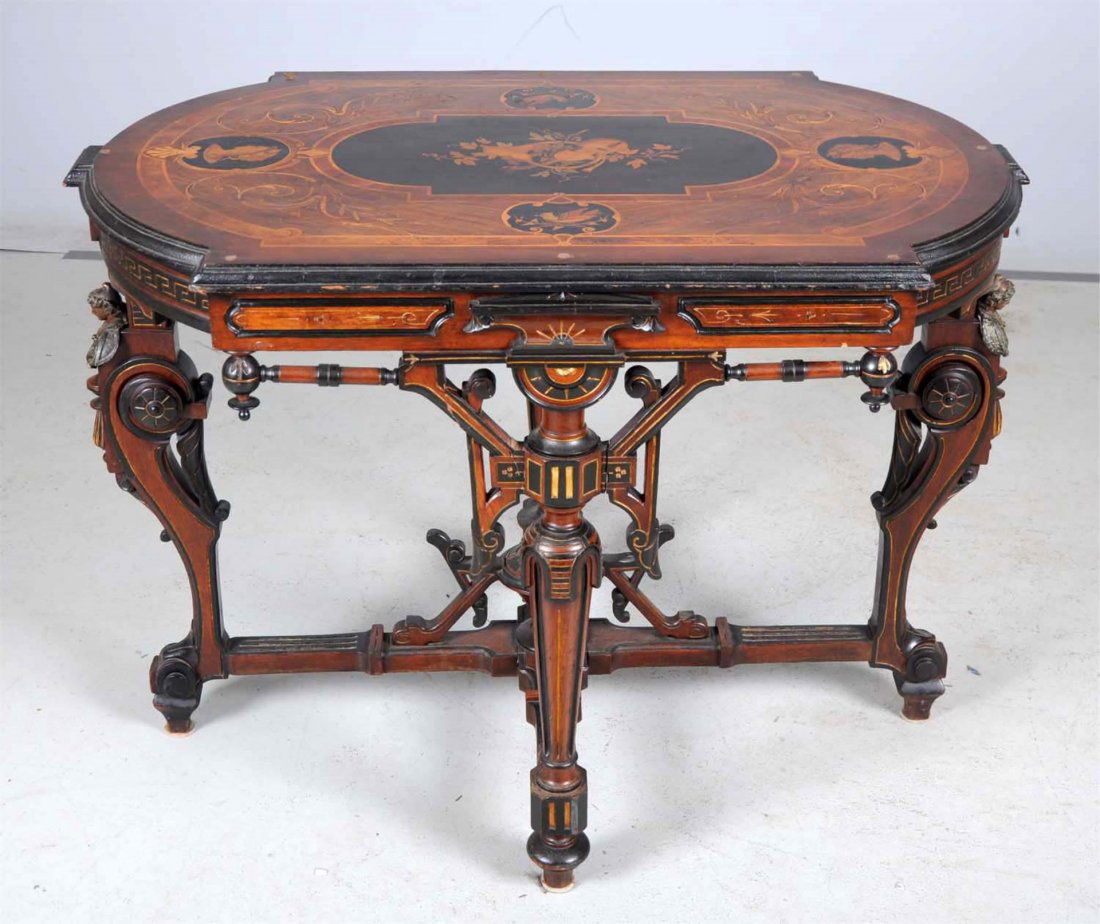 Pottier & Stymus Center Table. (1 of 4)