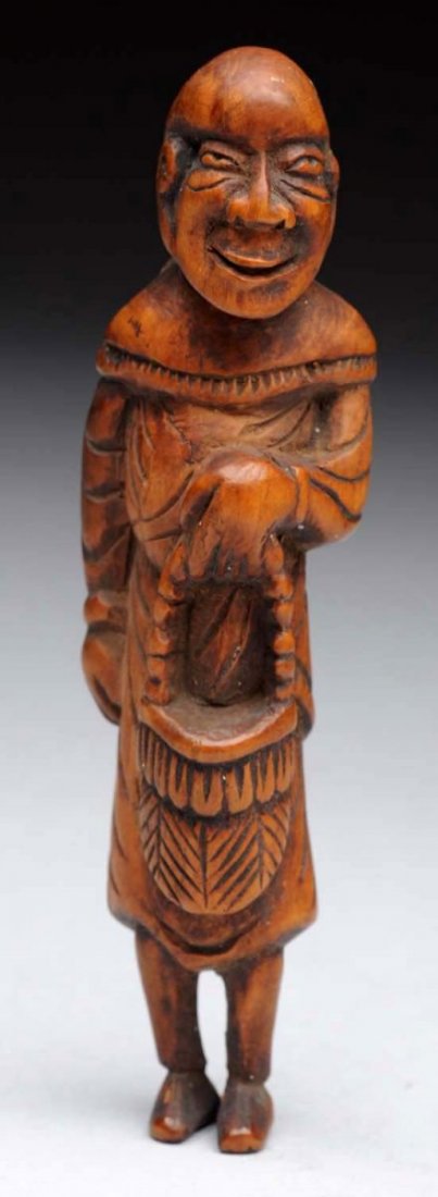 Early Japanese Wood Netsuke. (1 of 3)