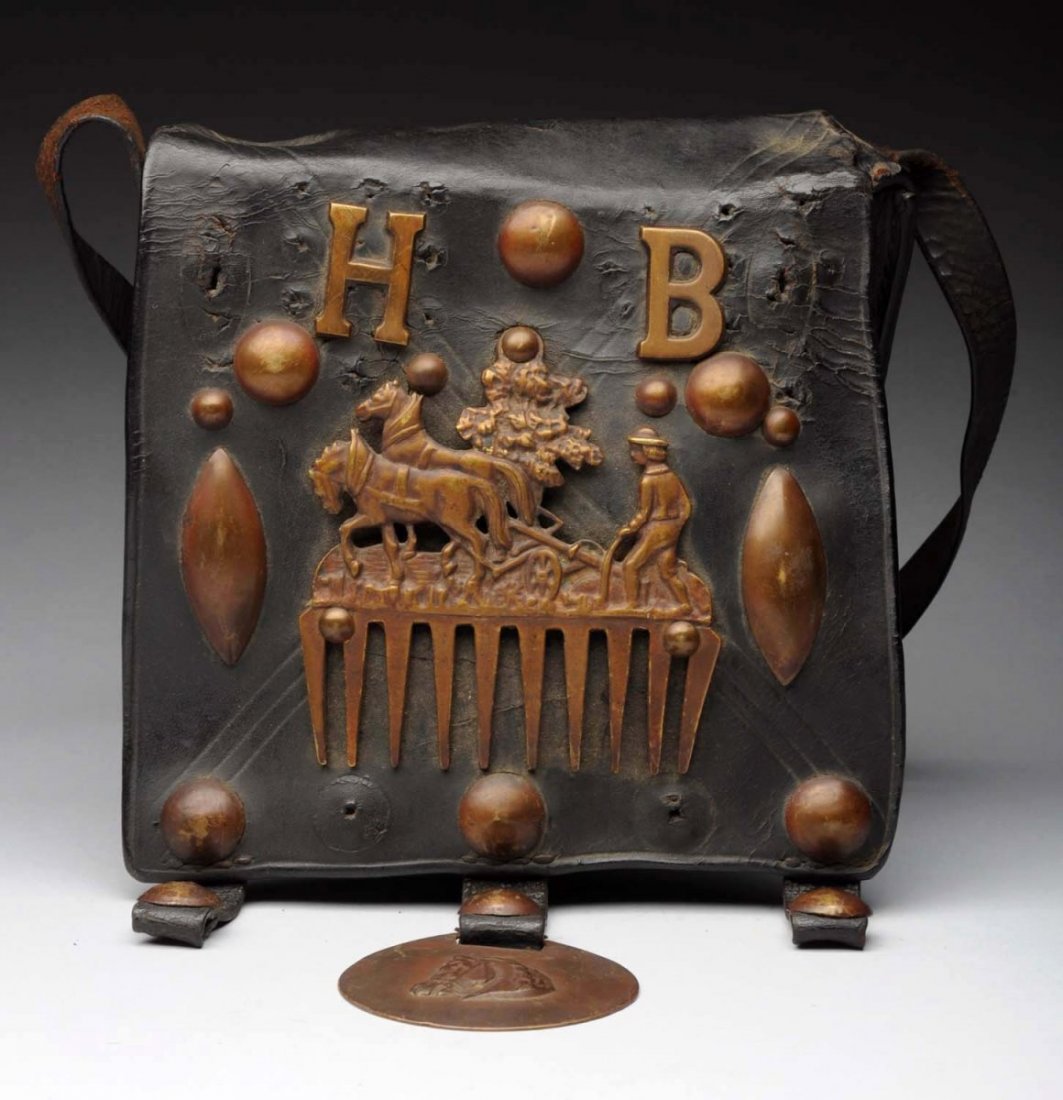 Civil War Leather Saddle Bag. (1 of 3)