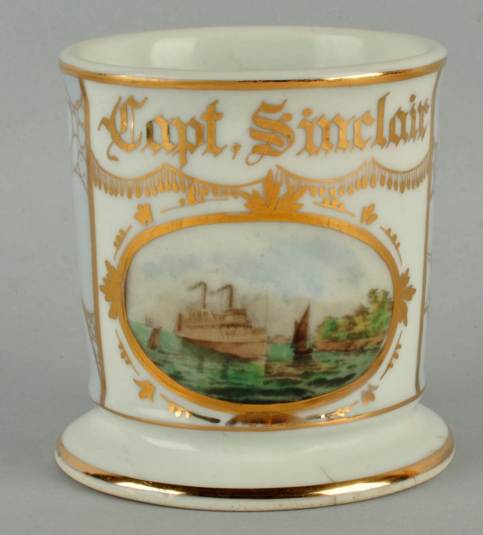 Boat Captain's Shaving Mug. (1 of 5)