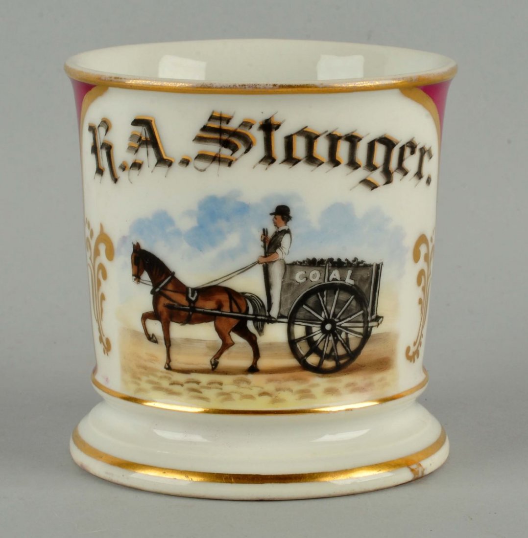 Coal Miner's Shaving Mug. (1 of 4)