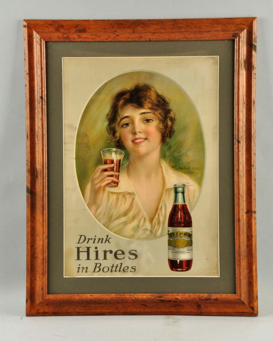 Drink Hires in Bottles Paper Sign. (1 of 3)