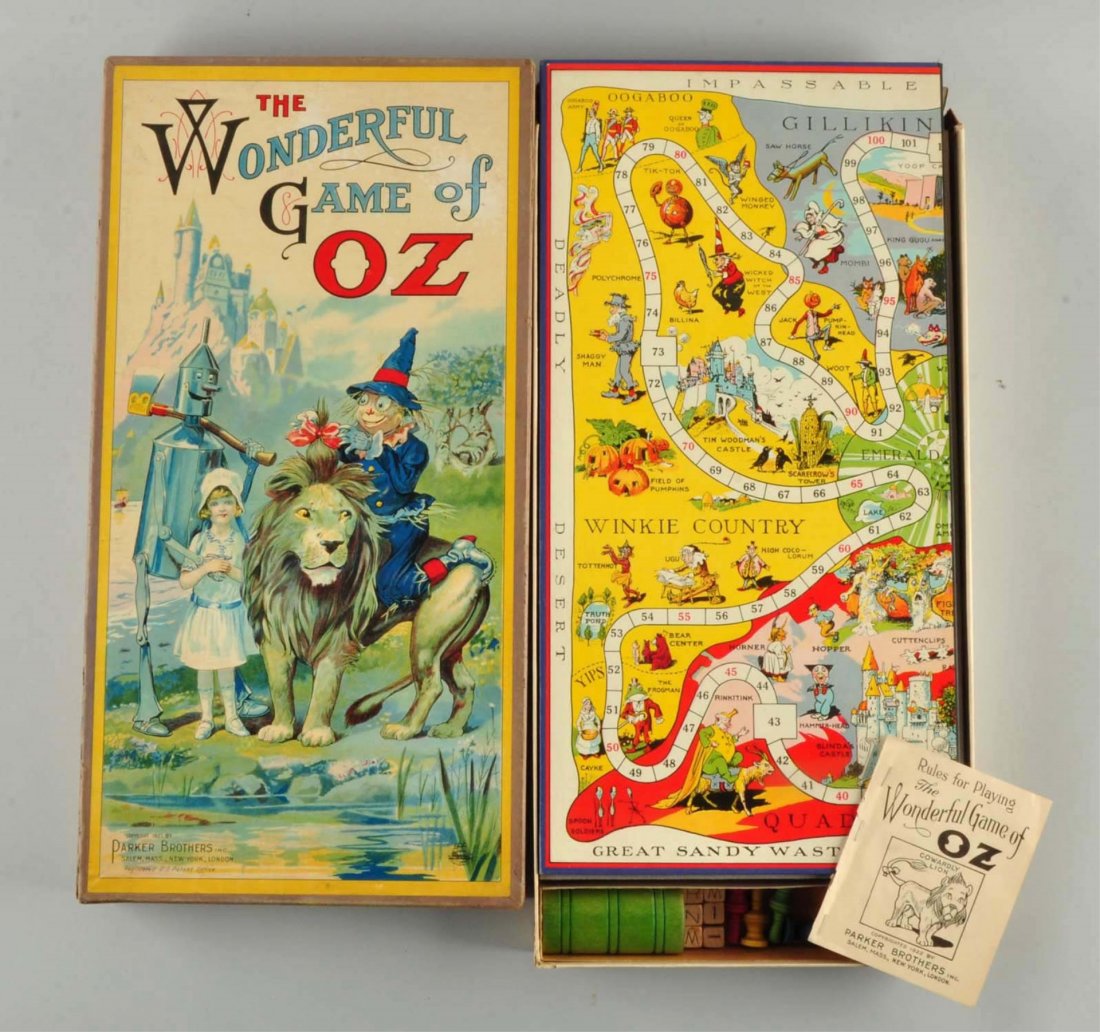 The Wonderful Game of Oz Board Game. (1 of 4)