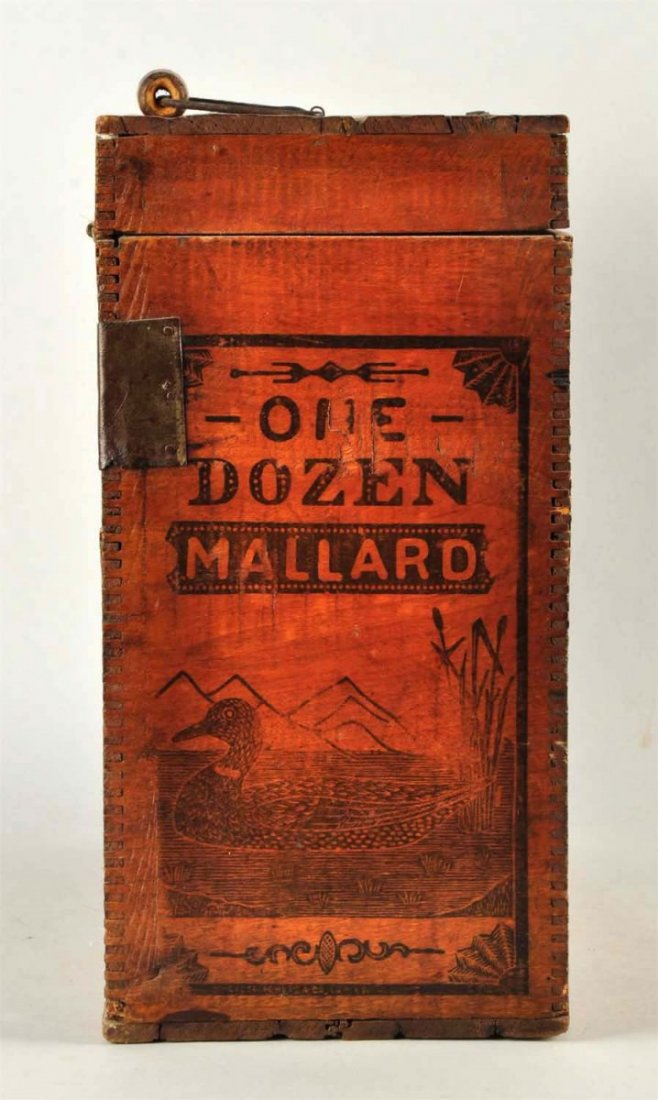 Acme Folding Duck Decoy Wooden Box. - 5