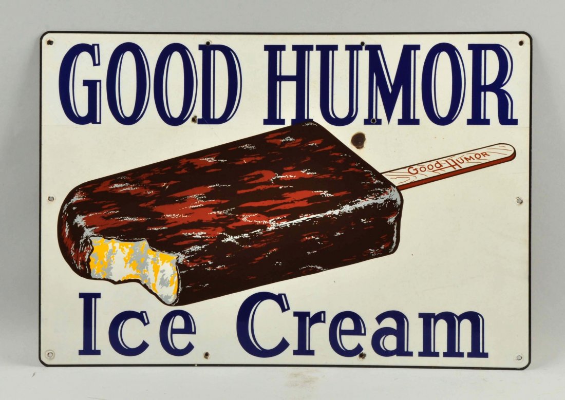 Good Humor Ice Cream Porcelain Sign. (1 of 2)