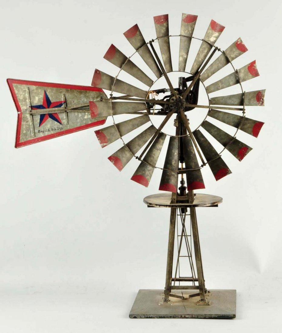 Early Flint & Walling Windmill Salesman Sample.