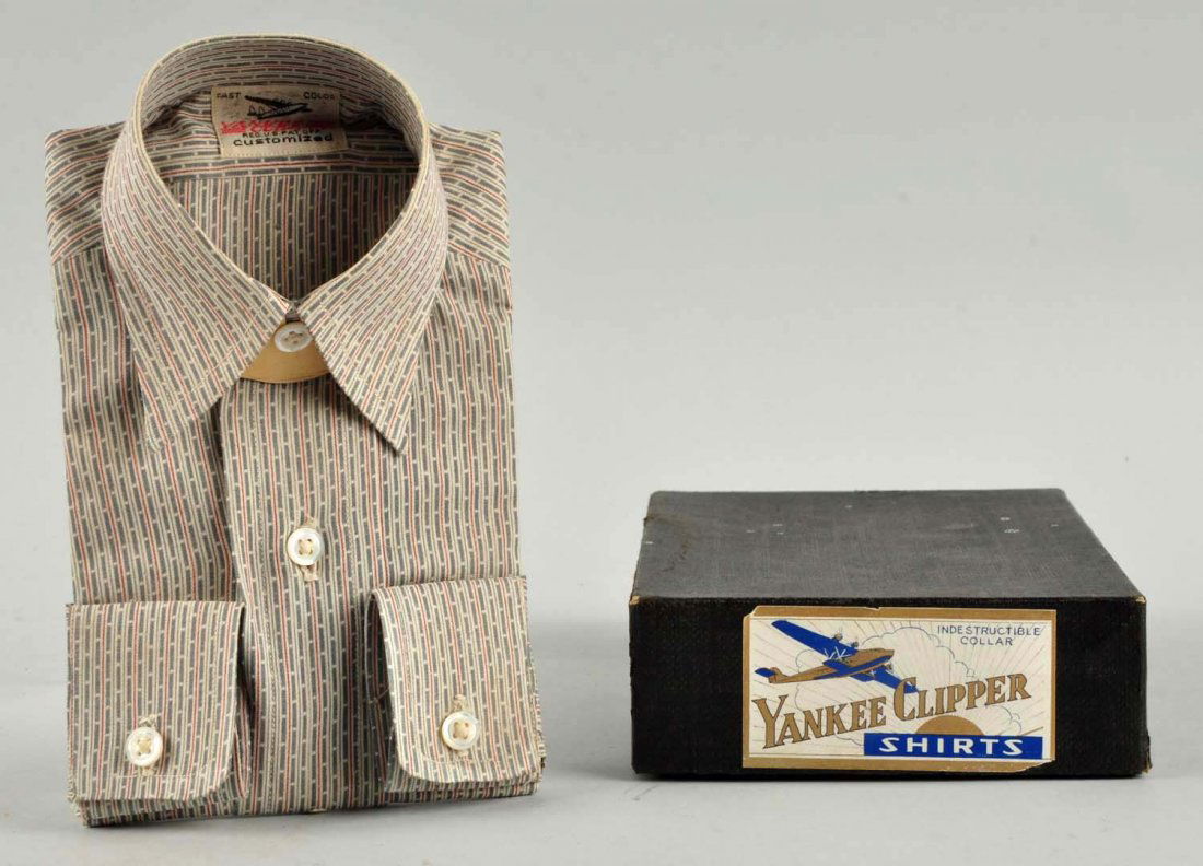 Salesman Sample Yankee Clipper Button-Up Shirt. (1 of 4)