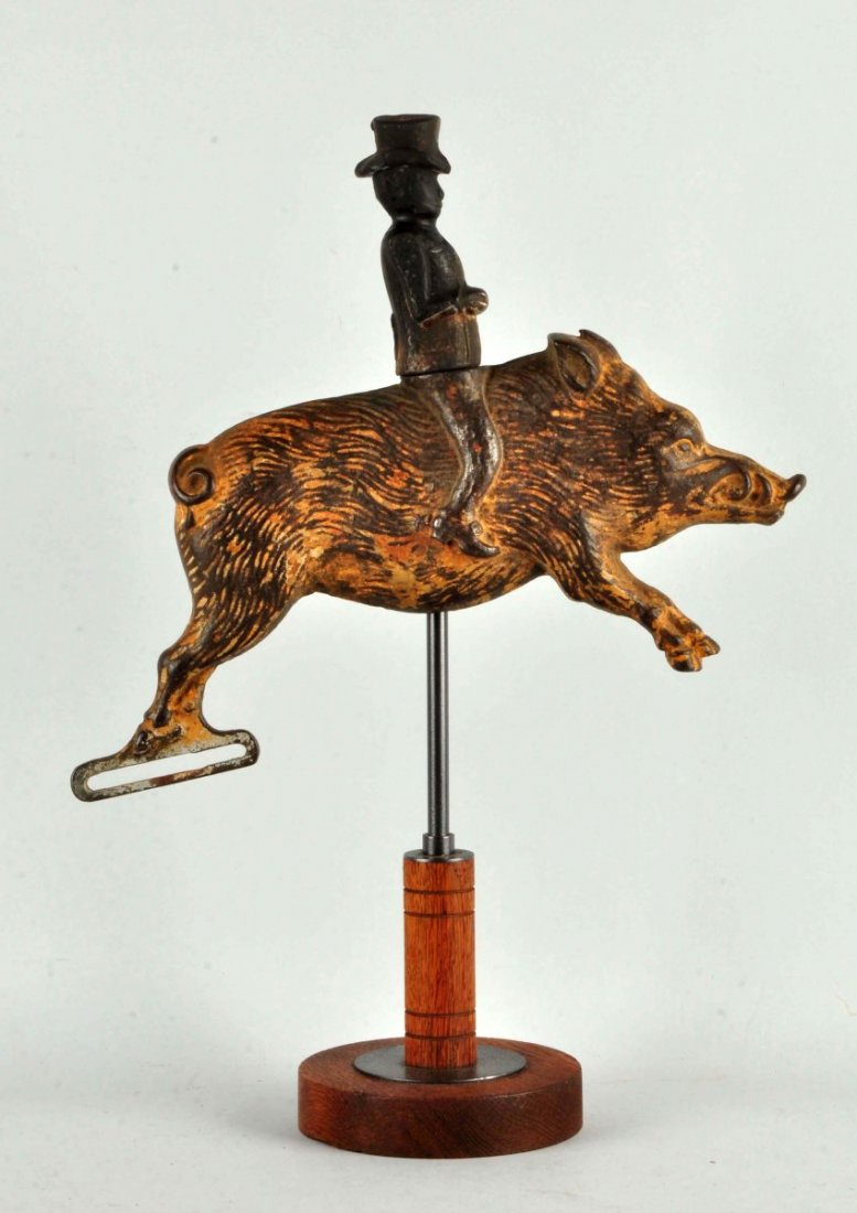 Parker Man on Pig Target. (1 of 4)