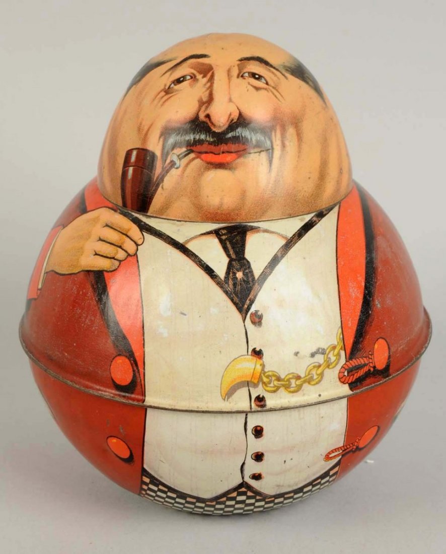 Mayo's Cut Plug Roly Poly Tobacco Tin. (1 of 2)