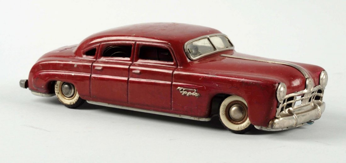 German Tin Litho Wind Up Tippco Toy Car. (1 of 2)
